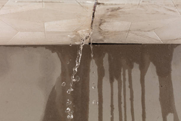 Professional Commercial Water Damage Restoration technician working in Shelter Island, NY
